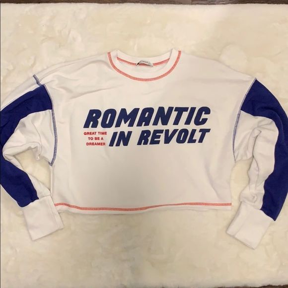 Zara cropped sweatshirt size S - Picture 6 of 9